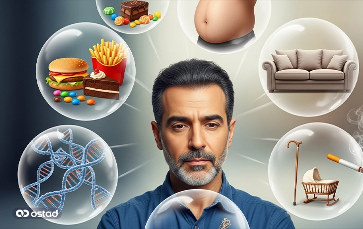 عوامل موثر در افزایش کلسترول خون