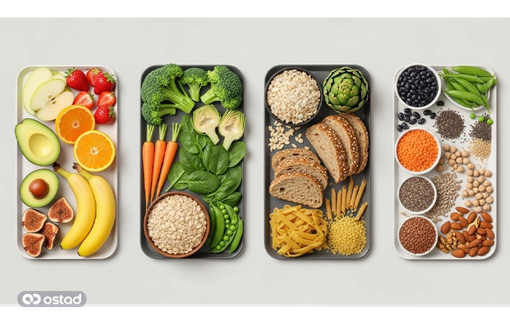 بهترین منابع فیبر طبیعی