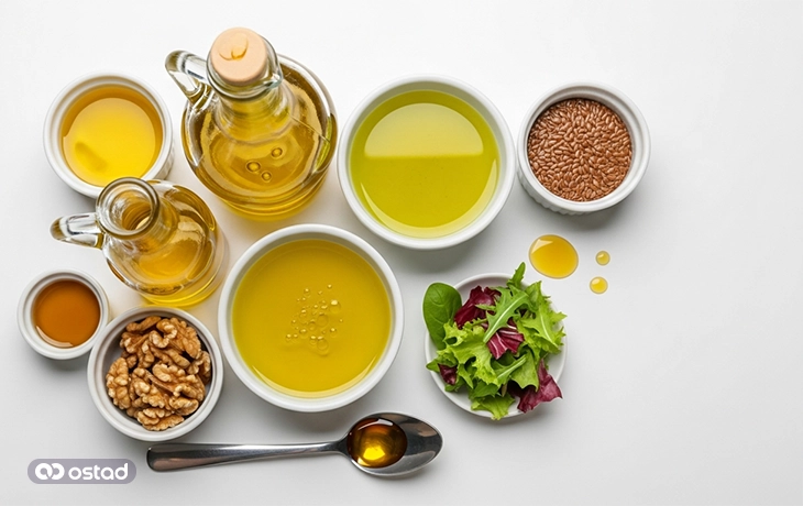 روغن‌های سالم برای کبد چرب