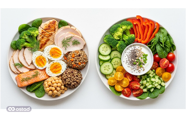 بهترین مواد غذایی برای کاهش چربیهای شکم و پهلو