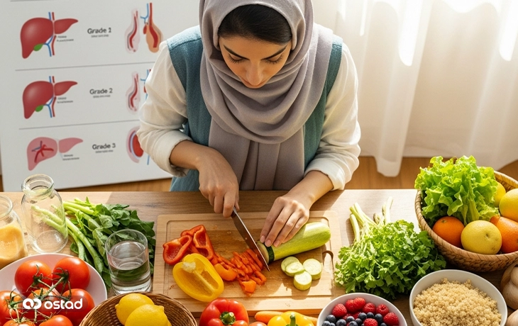 رژیم برای کبد چرب