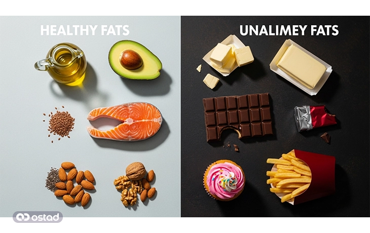 چربی‌های سالم برای درمان کبد چرب