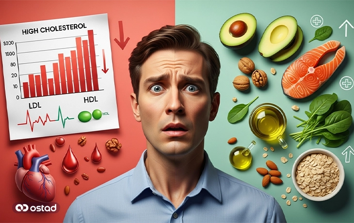 رژیم برای کلسترول بالا