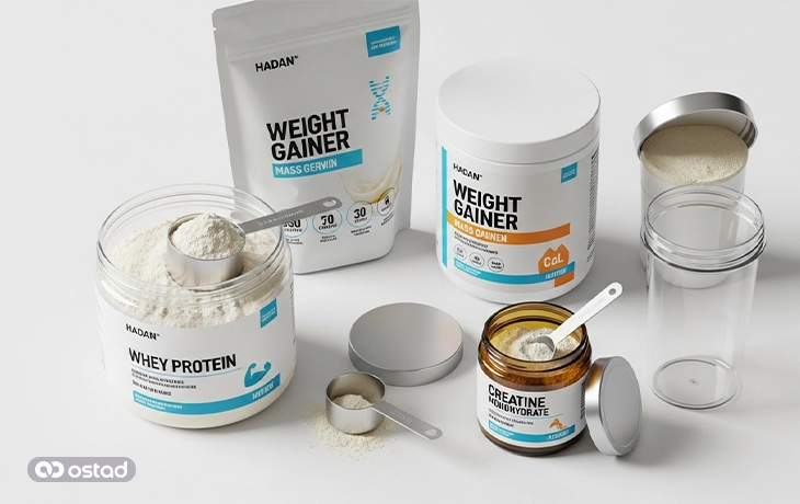 مکمل های مفید برای افزایش وزن