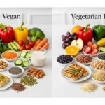 آشنایی با تفاوت رژیم وگان و گیاه‌خواری