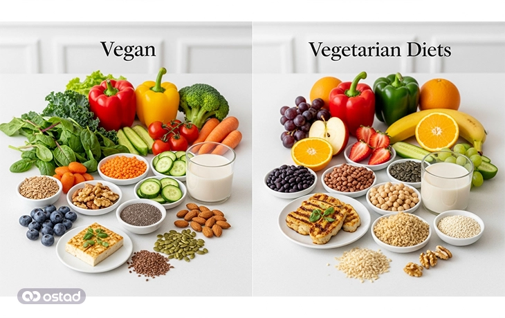 تفاوت وگان و گیاه خواری