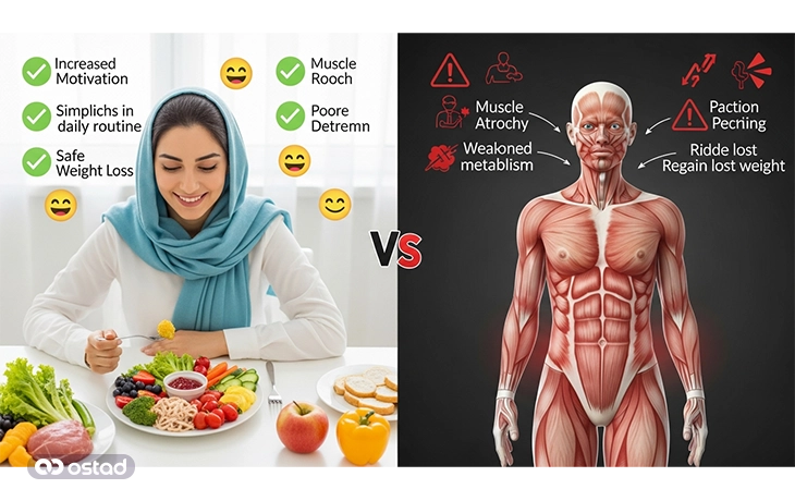 مزایا و معایب کاهش وزن بدون ورزش