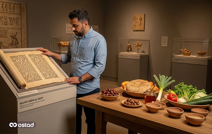 تغذیه در مصر باستان