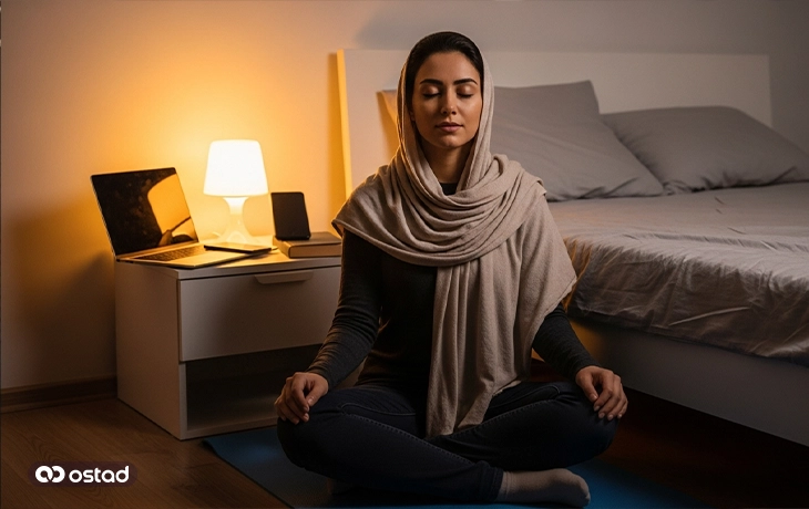 نقش خواب و استرس در چربی سوزی