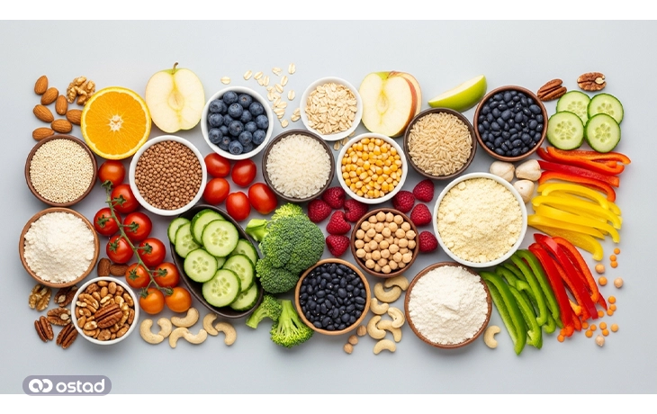 مواد غذایی مجاز در رژیم بدون گلوتن