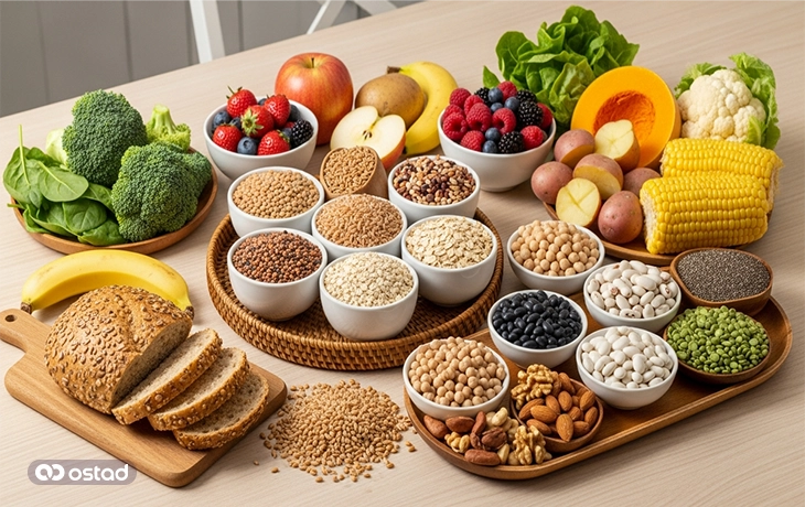 منابع سالم کربوهیدرات