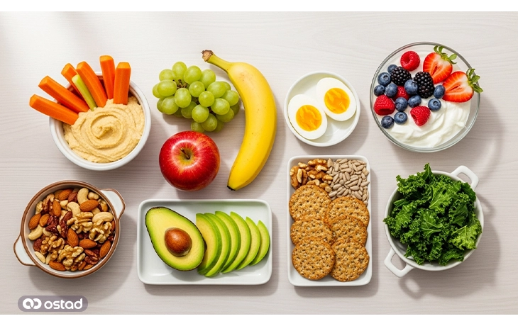 بهترین میان وعده‌های رژیمی