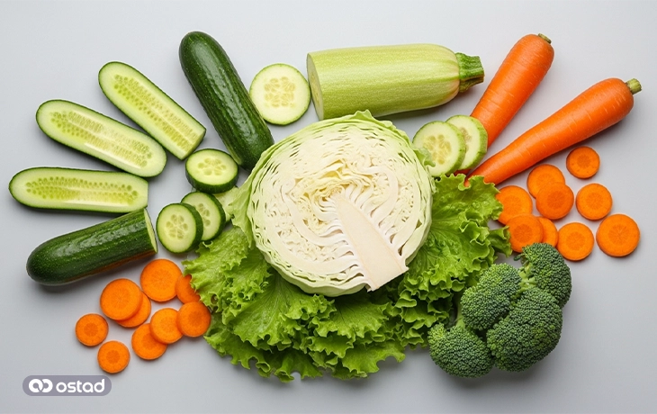 سبزیجات مفید برای کاهش اوره و کراتینین