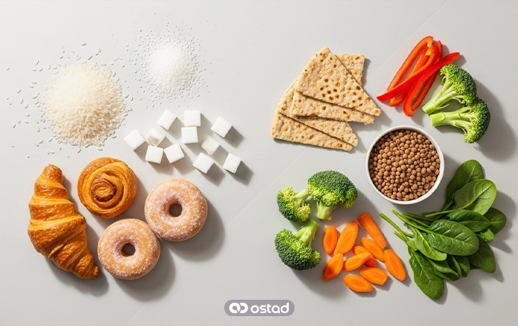  اهمیت شاخص گلیسمی پایین در کنترل تری‌گلیسیرید