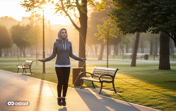 ورزش صبحگاهی برای چربی سوزی