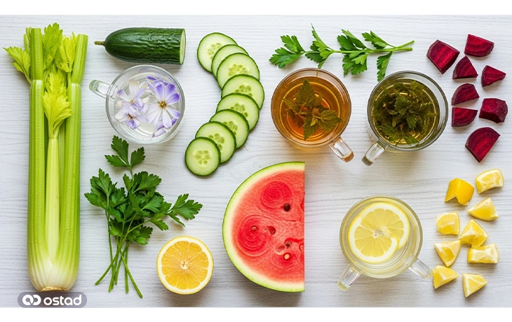 غذاهای ادرارآور