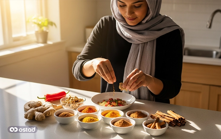 افزایش متابولیسم با استفاده از ادویه‌