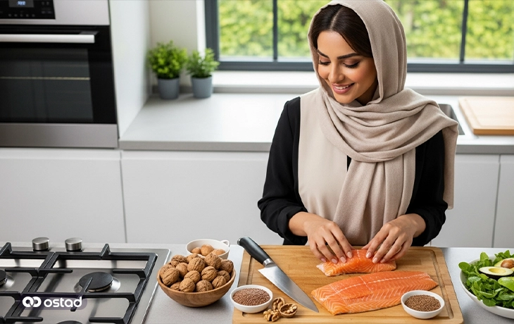 مصرف چربی‌های امگا-۳ برای افزایش متابولیسم