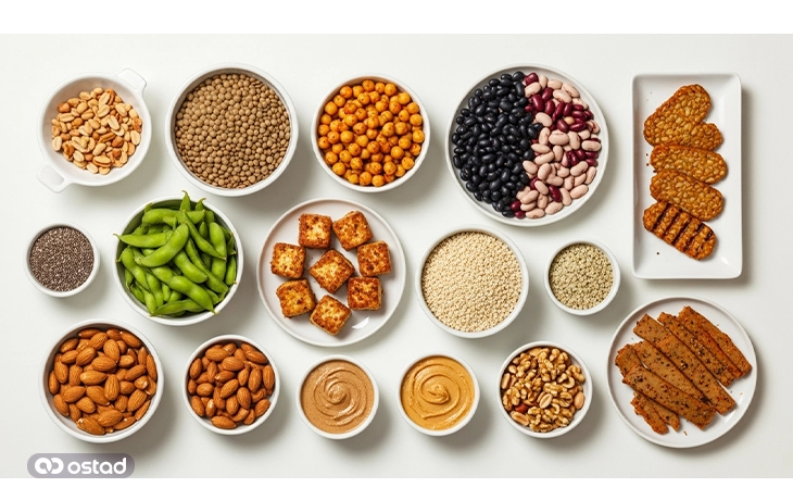 بهترین منابع پروتئین گیاهی