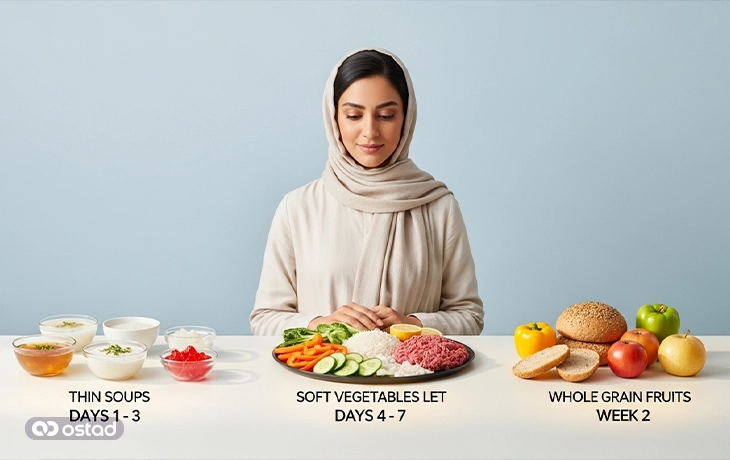 رژیم کلانژیت در دوران نقاهت