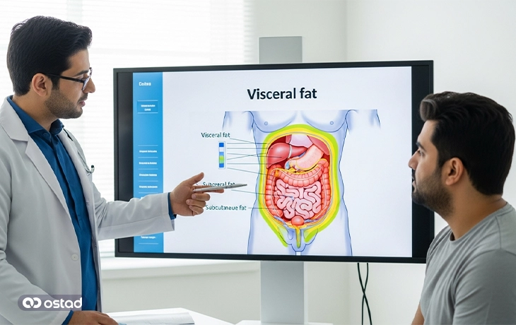 چربی احشایی چیست