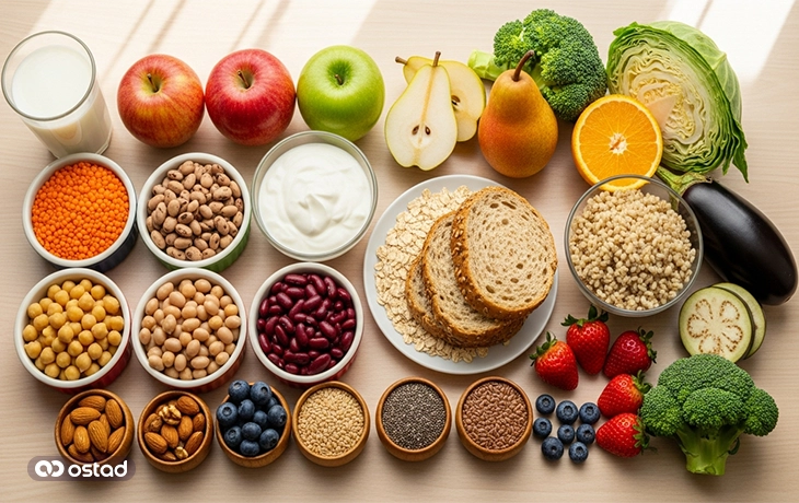 غذاهای با شاخص گلایسمی پایین برای دیابتی‌ها