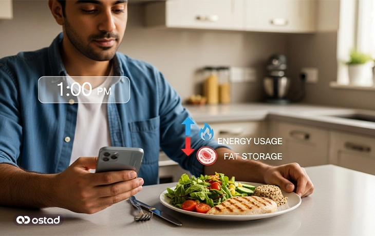 زمان‌بندی غذا و کنترل وزن