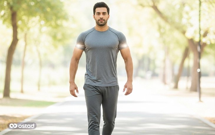 تأثیرات پیاده‌روی بر لاغری بازو‌ها