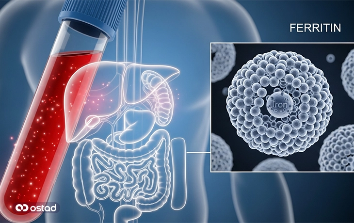 فریتین چیست و نحوه ذخیره کردن آهن توسط آن