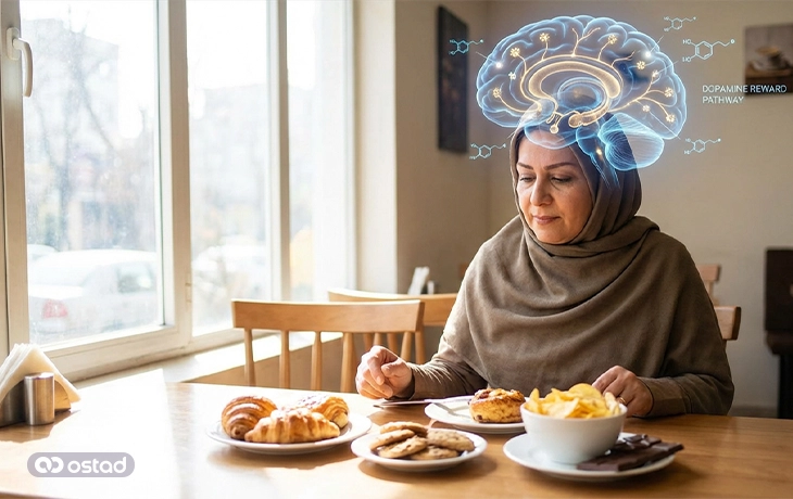 سیستم پاداش مغز و رفتار غذایی