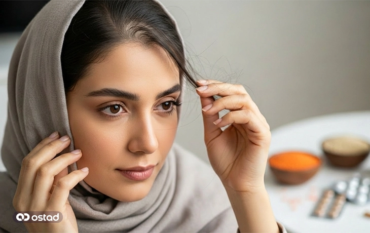 ریزش مو بر اثر رژیم‌های نادرست و کم‌کالری