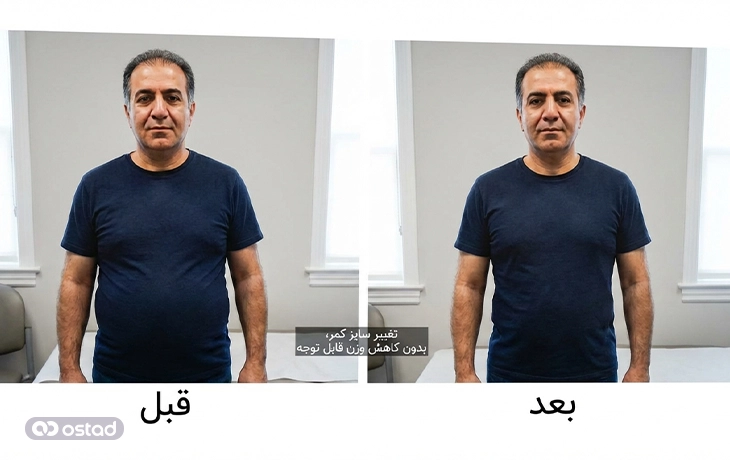 کاهش سایز سریع شکم و پهلو