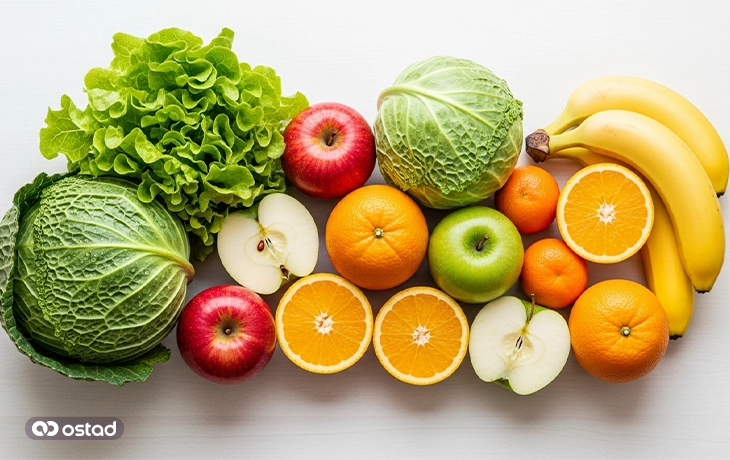 میوه‌ها و سبزیجات با شاخص سیری بالا