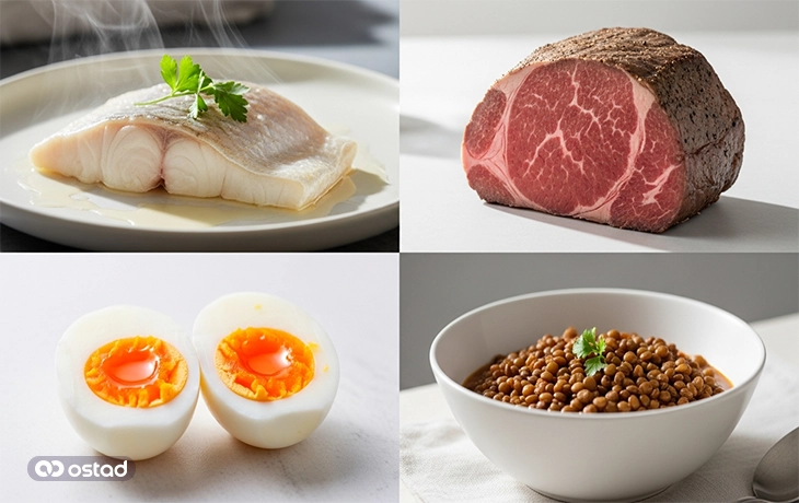 منابع پروتئین با شاخص سیری بالا