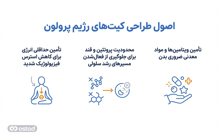 اصول طراحی کیت‌های رژیم پرولون 