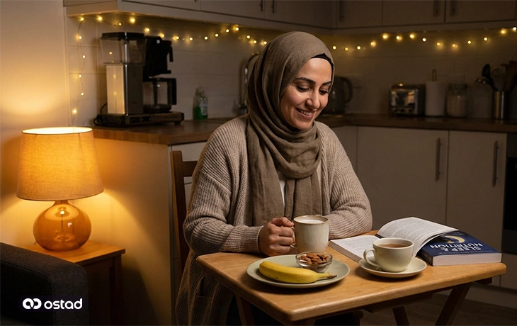 ارتباط خواب و تغذیه