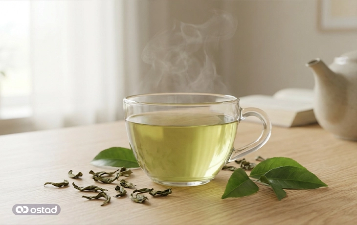 دمنوش چای سبز