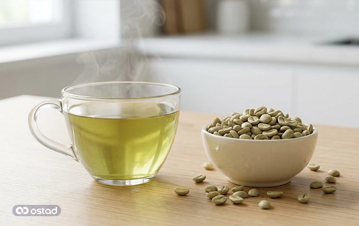 دمنوش قهوه سبز (دانه قهوه سبز)
