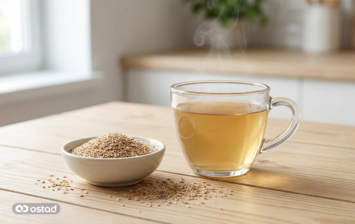 دمنوش اسفرزه (پسیلیوم)