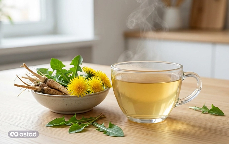 دمنوش قاصدک