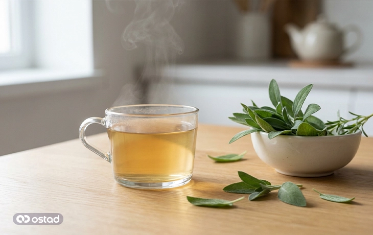 دمنوش مریم‌گلی