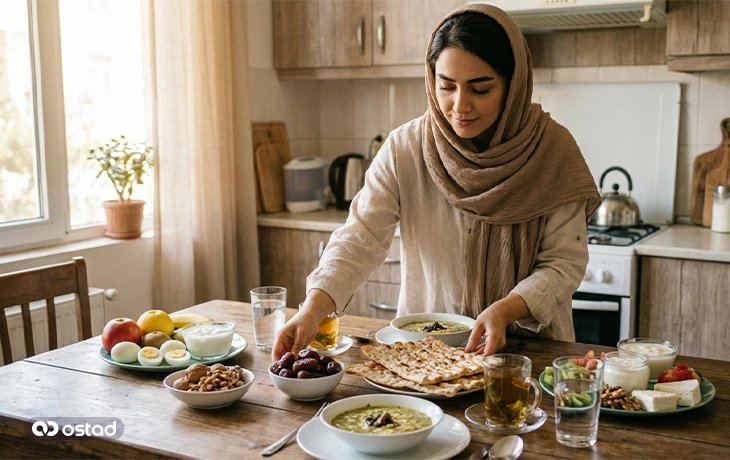 تغذیه در ماه رمضان