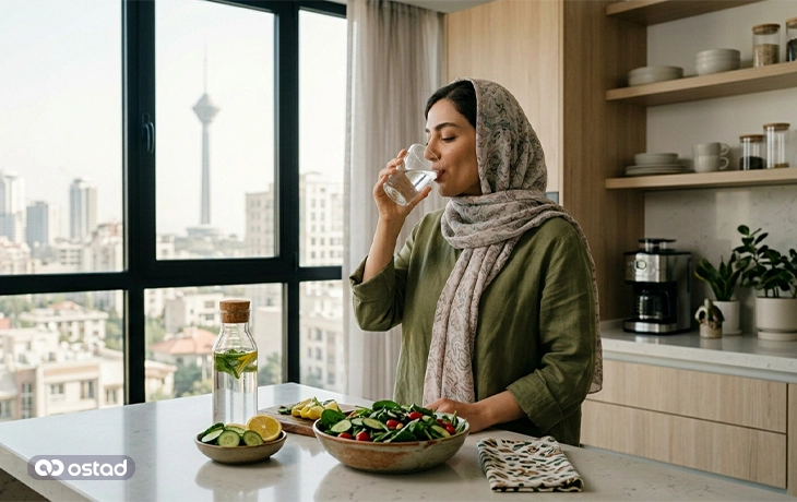 مصرف آب برای کاهش وزن