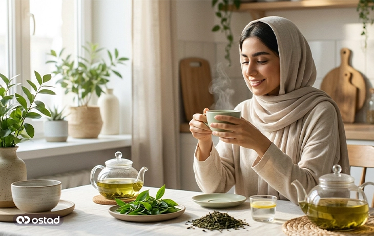 خواص چای سبز برای لاغری