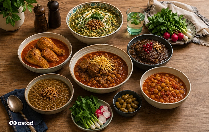 بهترین غذاها برای افراد با مزاج سرد