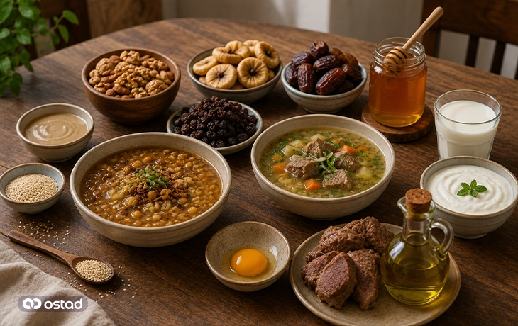 خوراکی‌های مناسب سوداوی‌ها