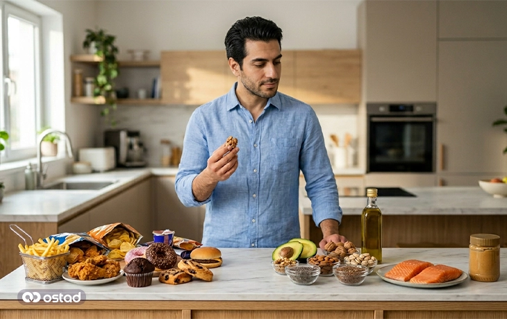 لیست غذاهای پرچرب