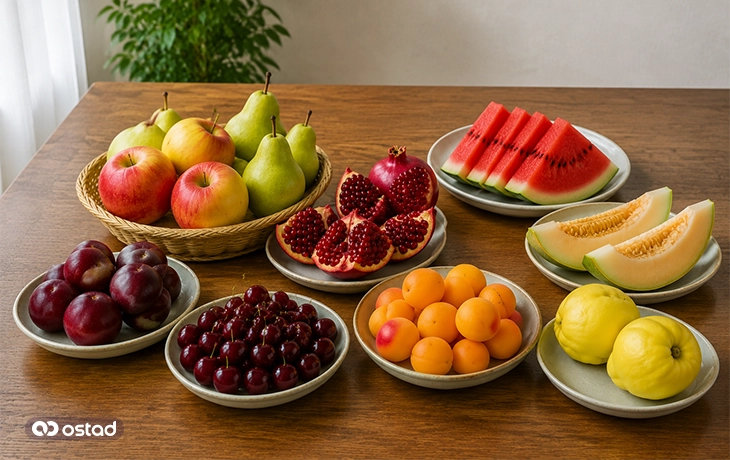 بهترین میوه‌ها برای مزاج گرم