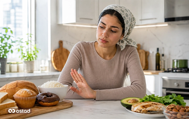 حذف ناگهانی تمام کربوهیدرات‌ها