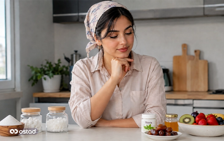 بهترین جایگزین قند در رژیم لاغری